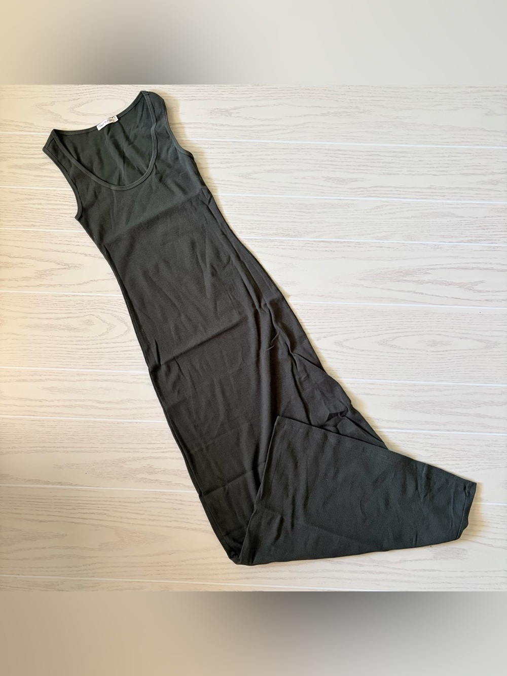Fashion Nova Women’s Medium Classic Olive Tank Maxi Dress